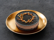 Belgian chocolate mousse cake